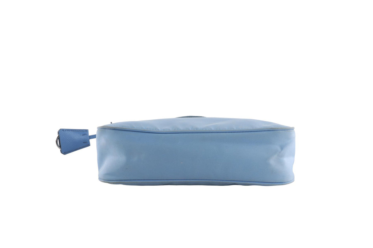 PRADA BLUE RE-EDITION 2000 NYLON SHOULDER BAG