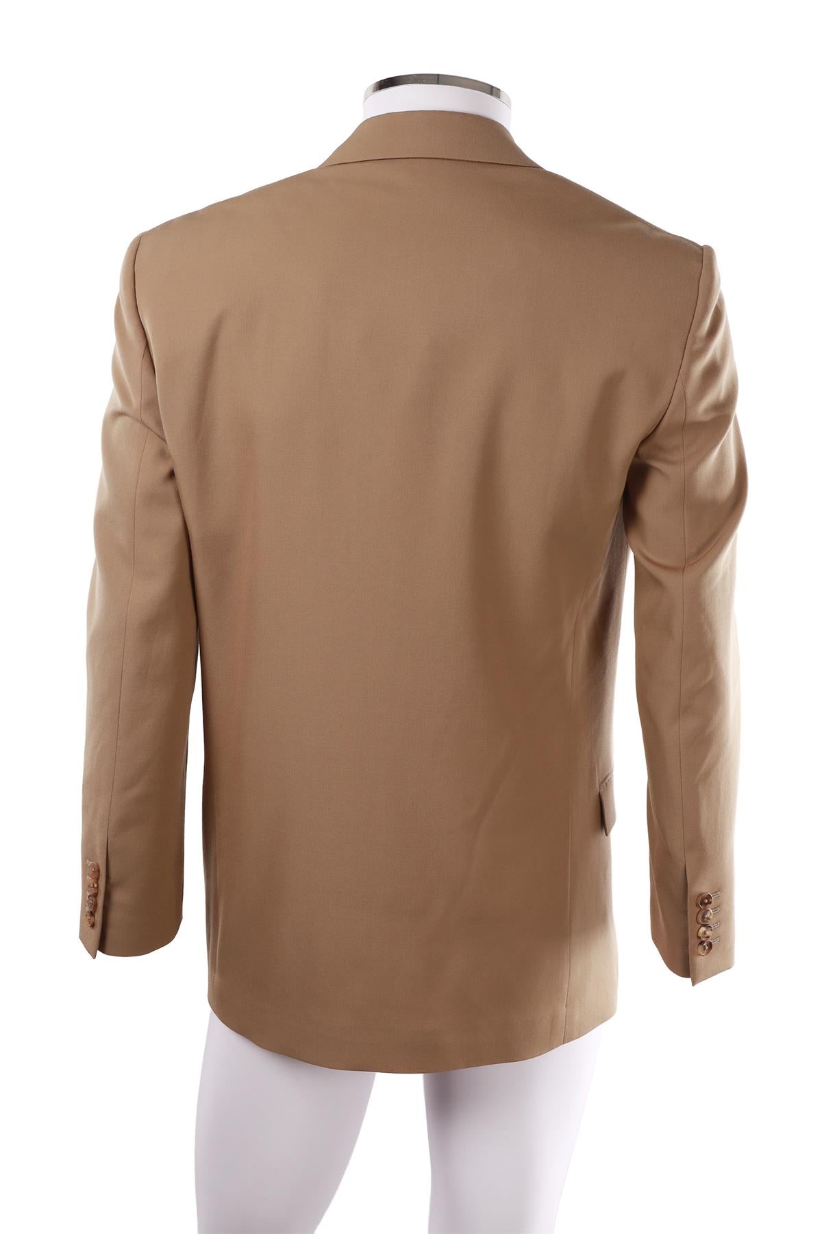 TAUPE MEN'S WOOL BLAZER