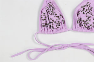 MELISSA ODABASH PURPLE BIKINI UK 10-14