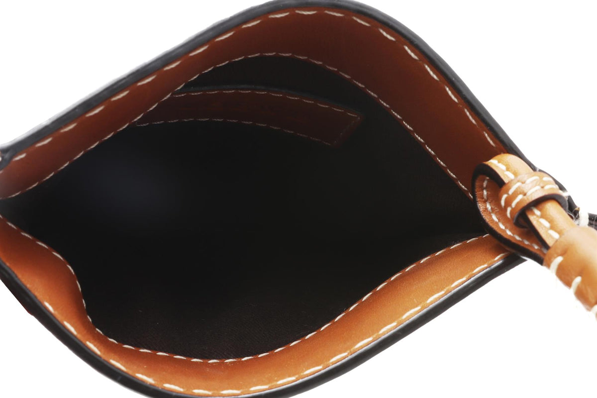 LOEWE BROWN ANAGRAM LEATHER CROSSBODY BAG