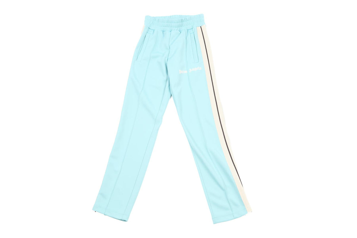 PALM ANGELS BLUE JERSEY TRACK PANTS XXSMALL