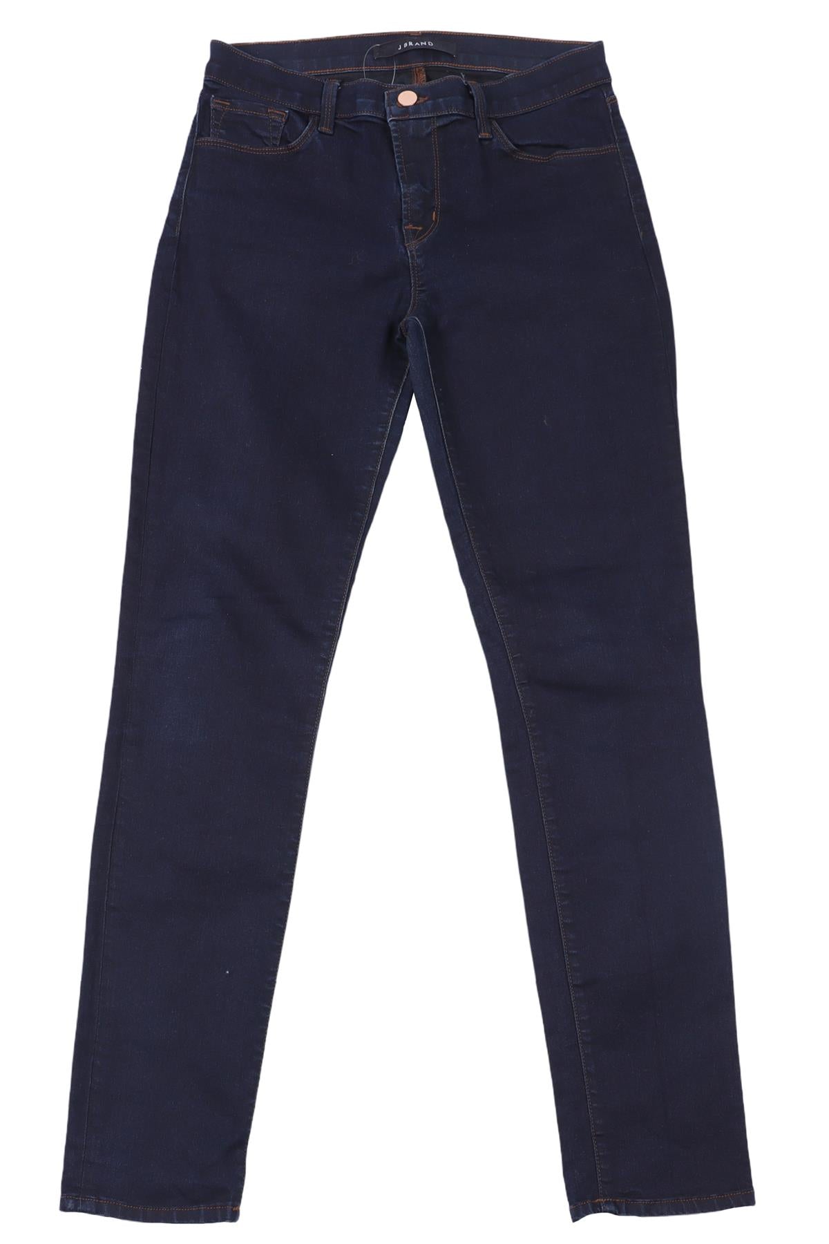 J BRAND BLUE HIGH RISE SKINNY JEANS W27 UK 8-10