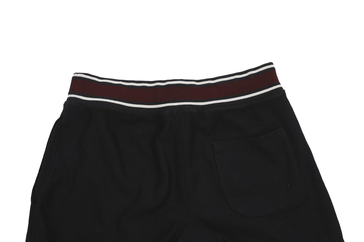 ALEXANDER MCQUEEN BLACK MEN'S COTTON SHORTS SMALL