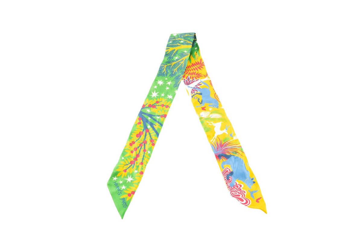 HERMÈS MULTI TWILLY 86 SILK SCARF