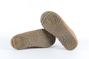 UGG AUSTRALIA TAN KIDS GIRLS SLIPPERS EU 36 UK 3 US 5