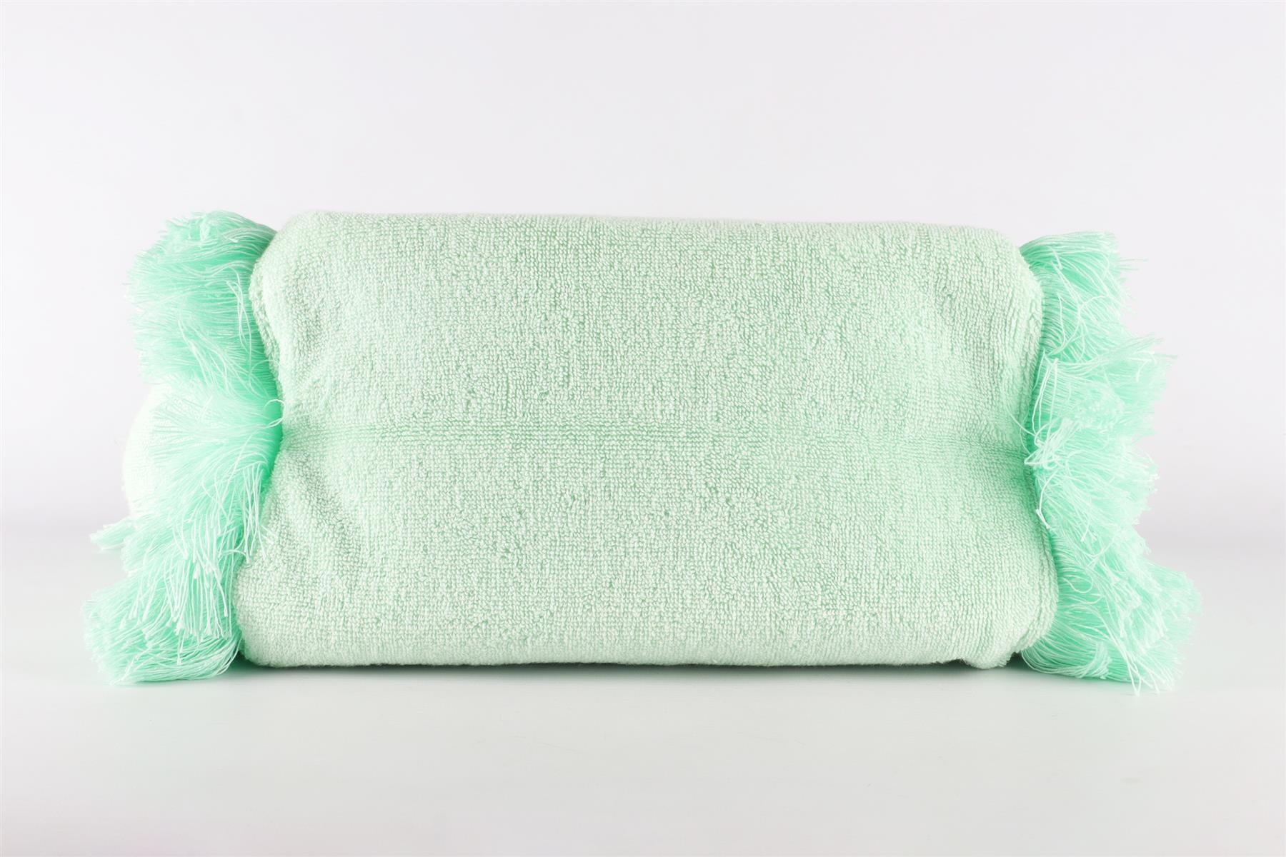 MC2 SAINT BARTH GREEN COTTON TOTE BAG