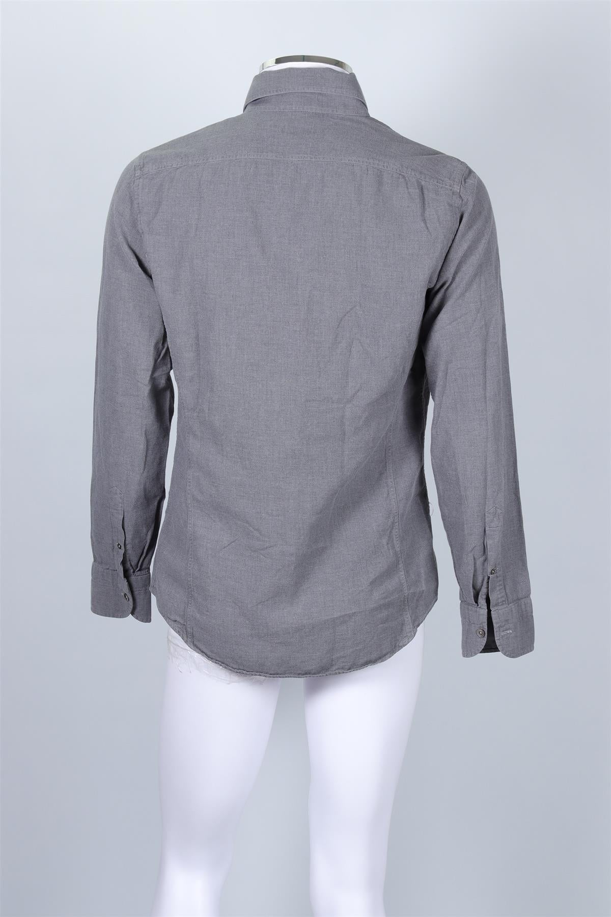 TOM FORD GREY MEN'S COTTON SHIRT UK/US CHEST 40