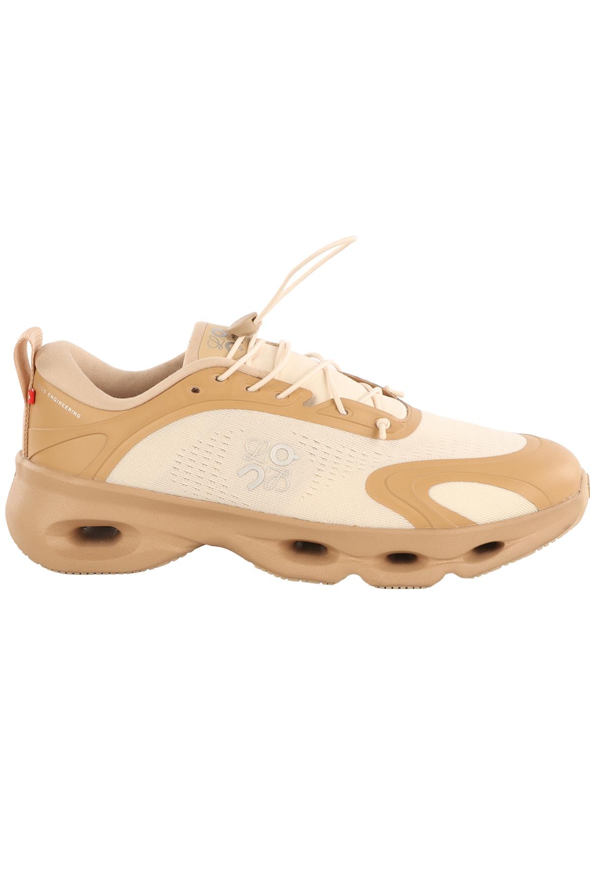 LOEWE + ON TAN CLOUD MESH SNEAKERS EU 38 UK 5