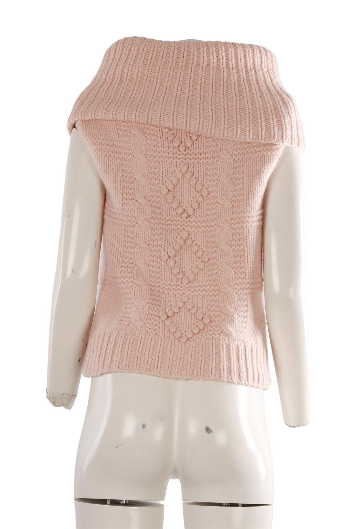 PINK CASHMERE VEST