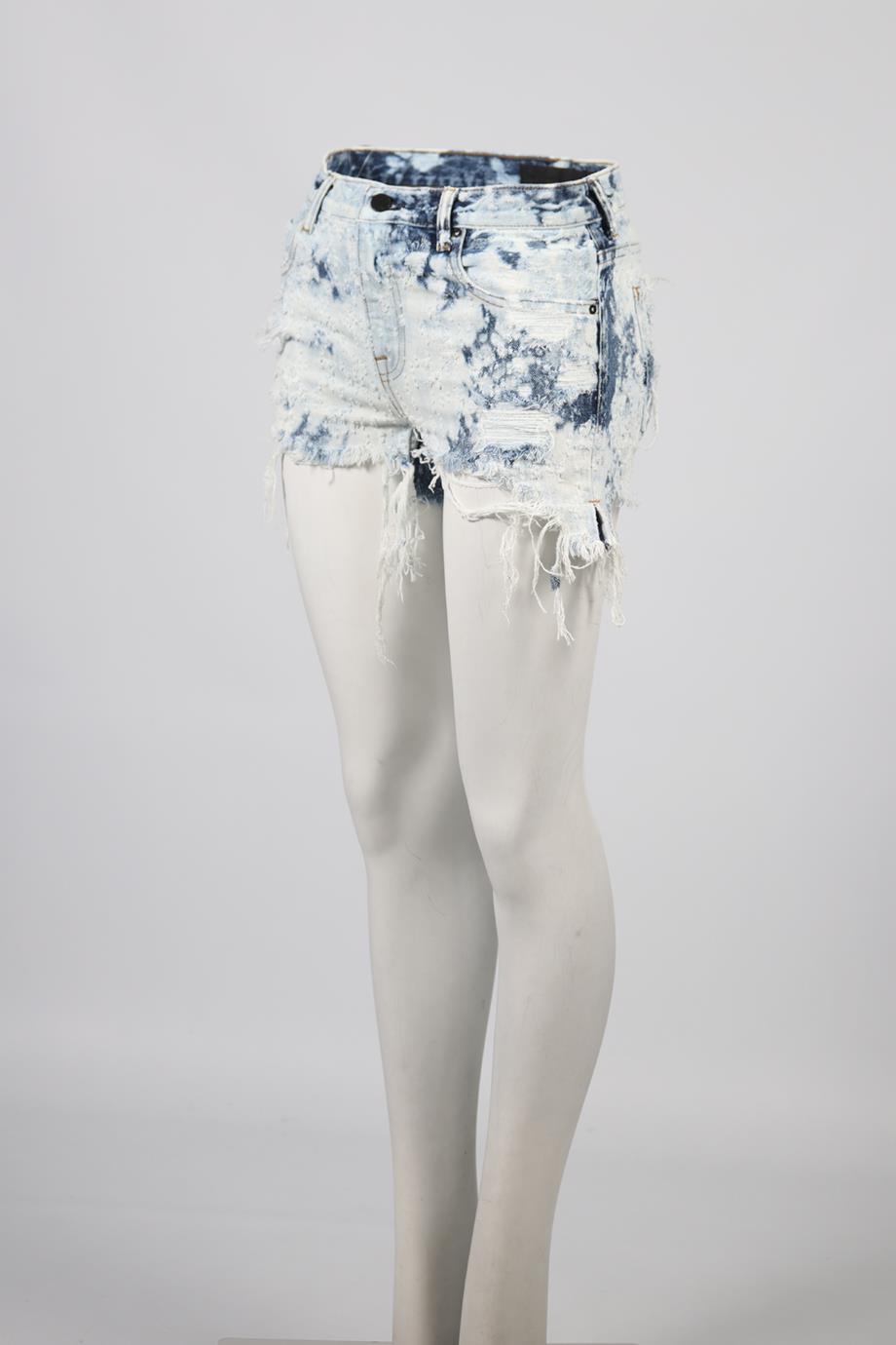 ALEXANDER WANG MID RISE DENIM SHORTS W25 UK 6-8