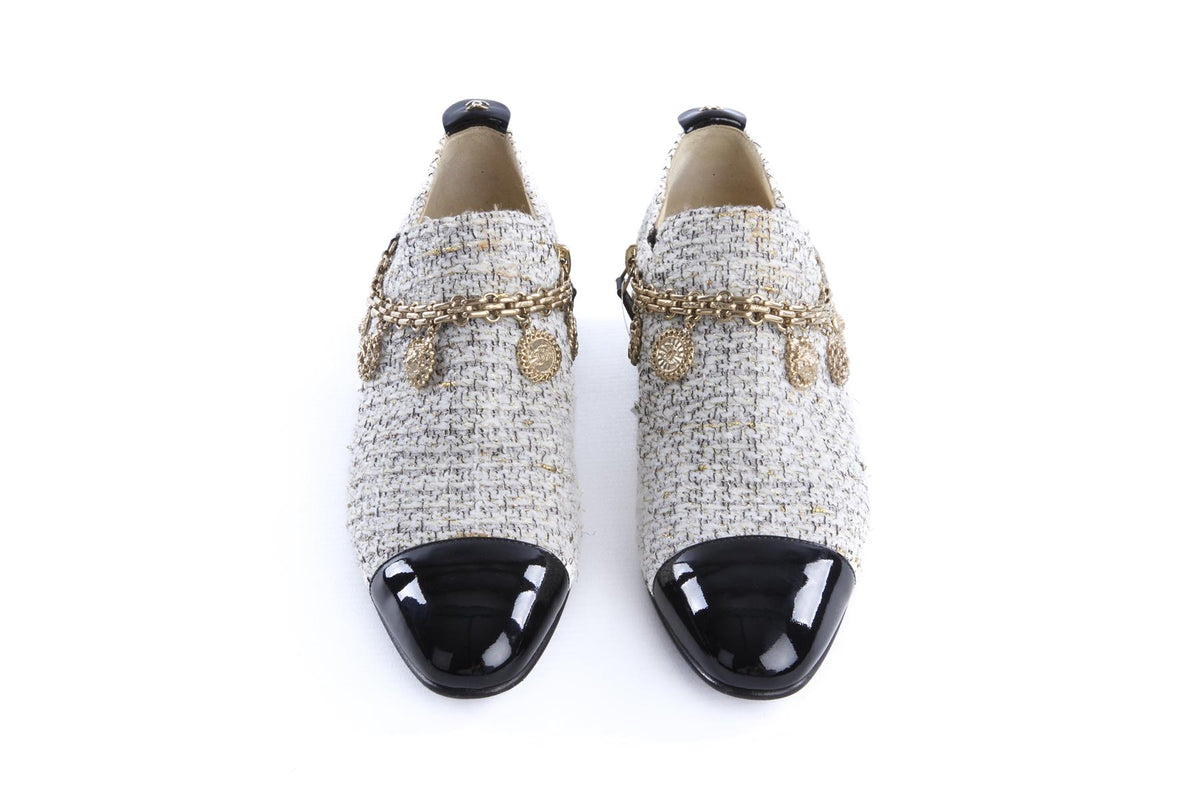CHANEL MULTI 2016 TWEED ANKLE BOOTS EU 38 UK 5 US 8