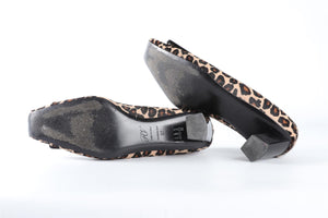 ROGER VIVIER BROWN CALF HAIR PUMPS EU 37 UK 4 US 7