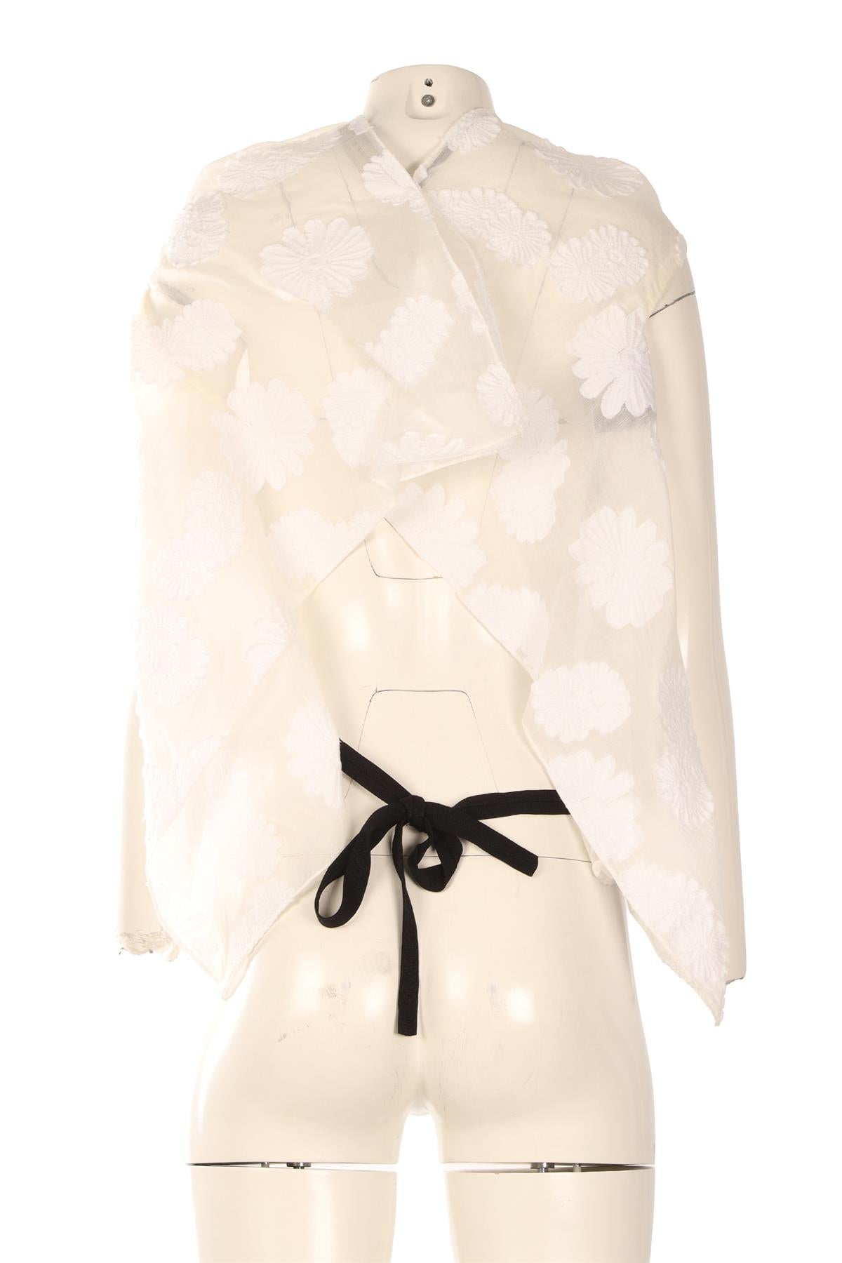 ROLAND MOURET WHITE COTTON TOP UK 8