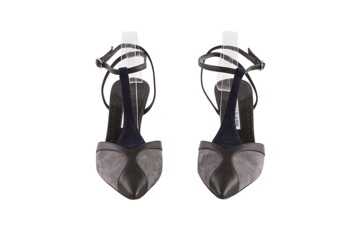 MULTI SUEDE PUMPS
