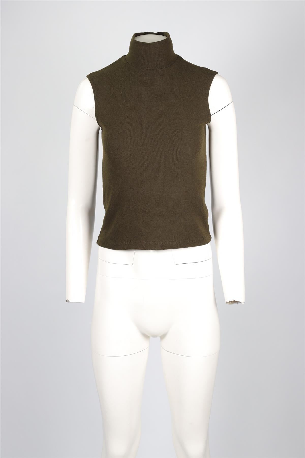 LESET GREEN KNIT TOP SMALL