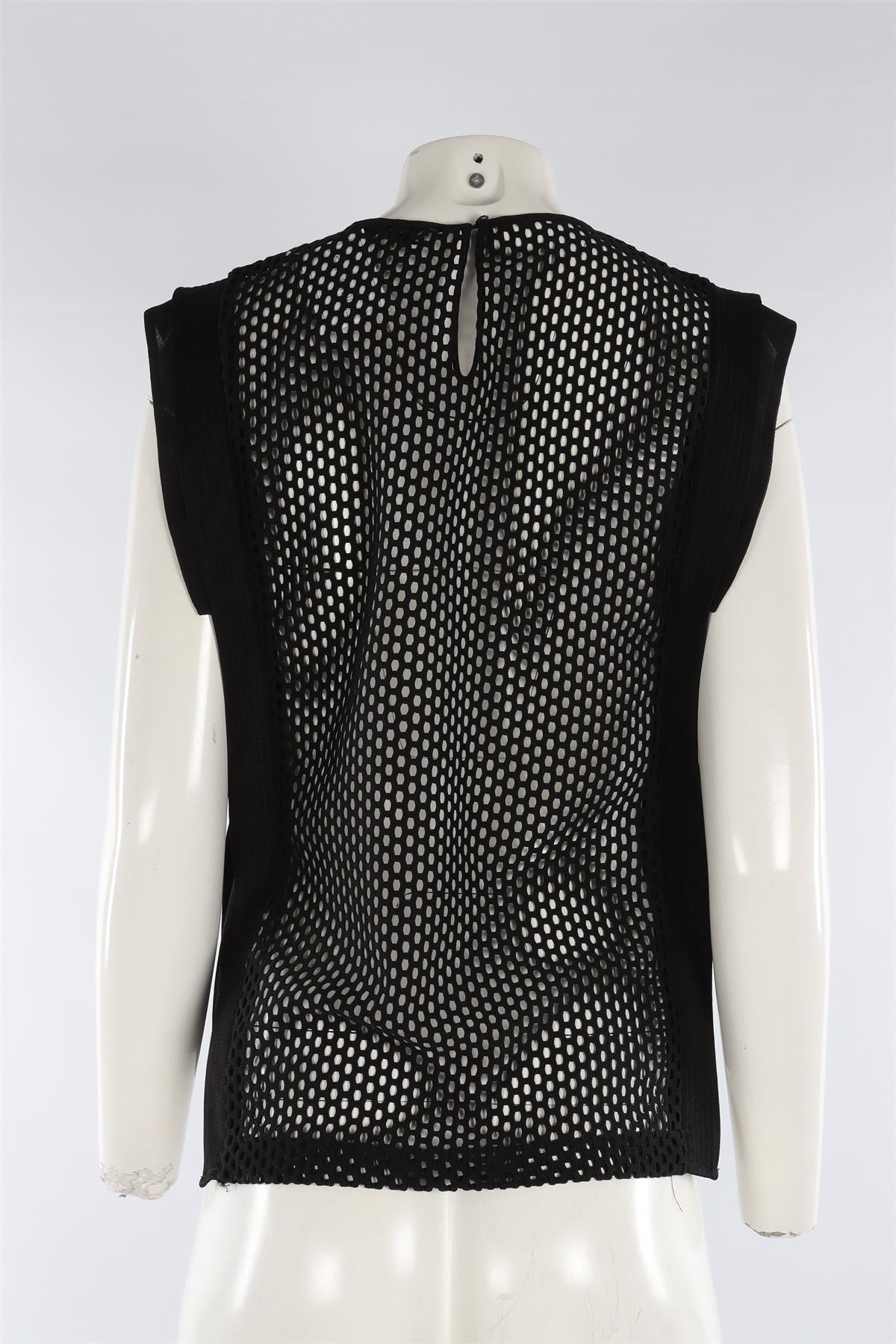SANDRO BLACK MESH TOP SMALL