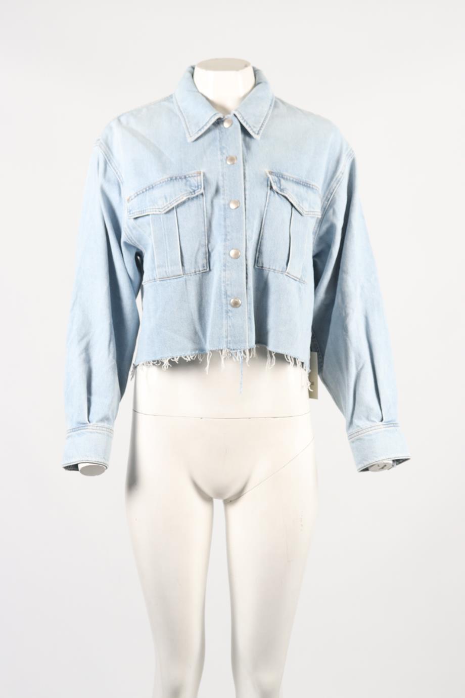 AGOLDE DENIM SHIRT XSMALL