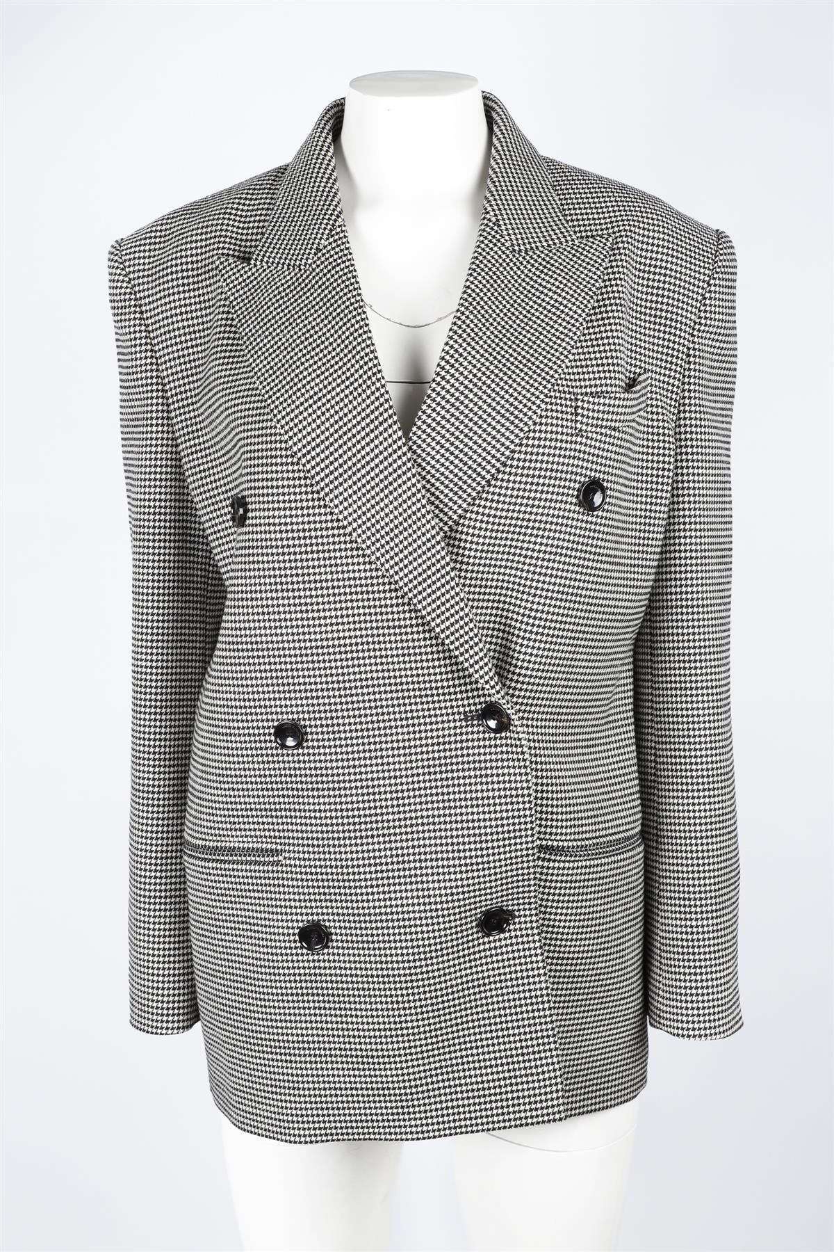 MAGDA BUTRYM BLACK WOOL BLAZER FR 34 UK 6