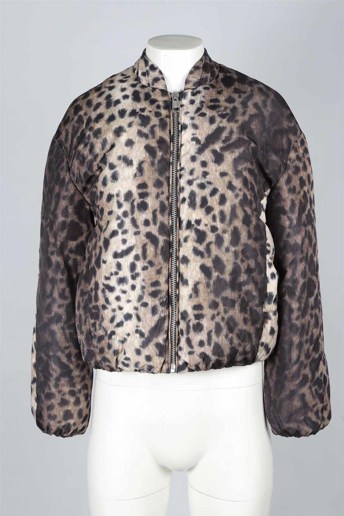 APPARIS BROWN PADDED SHELL JACKET XSMALL