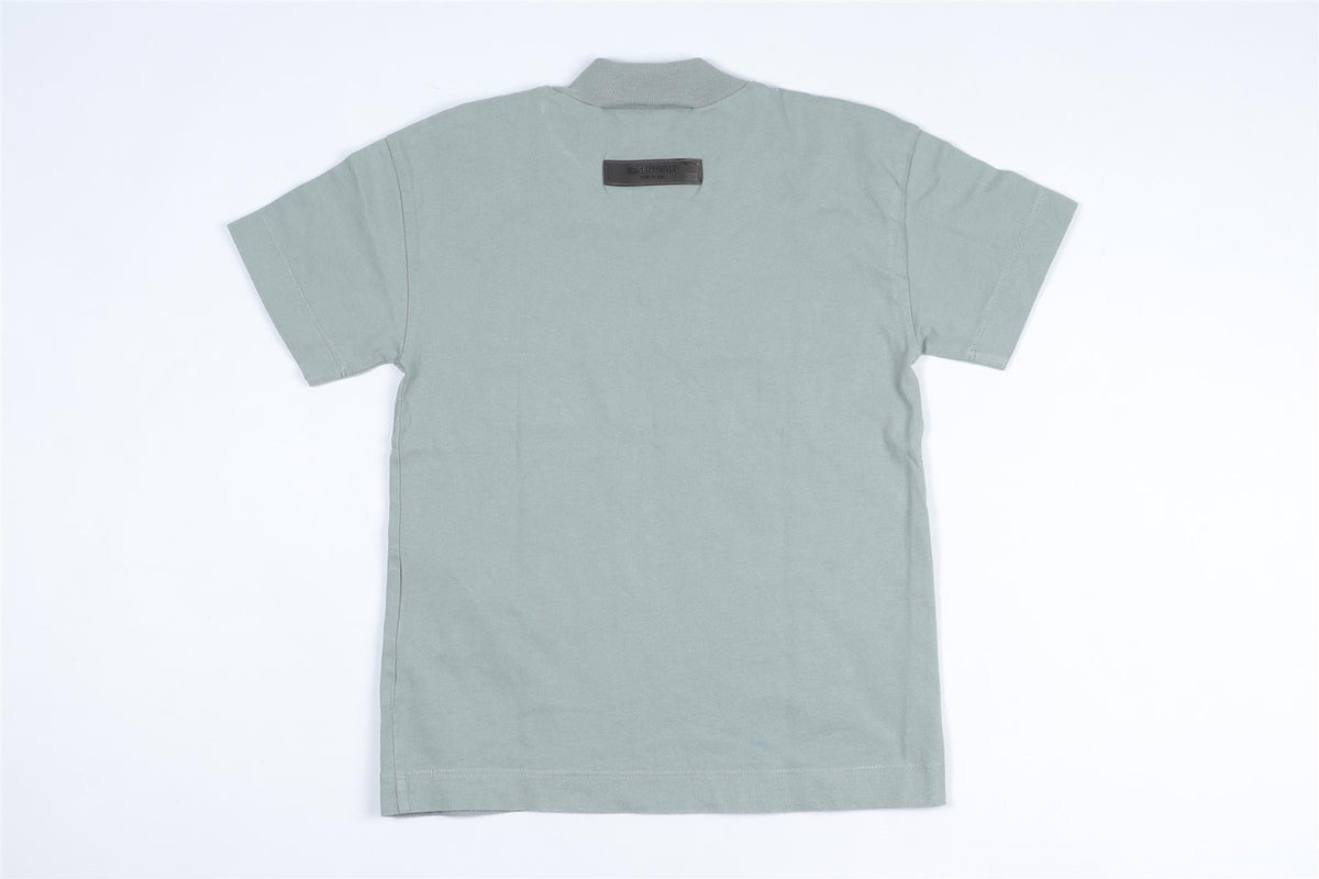 ESSENTIALS GREEN KIDS BOYS T-SHIRT 6-7 YEARS