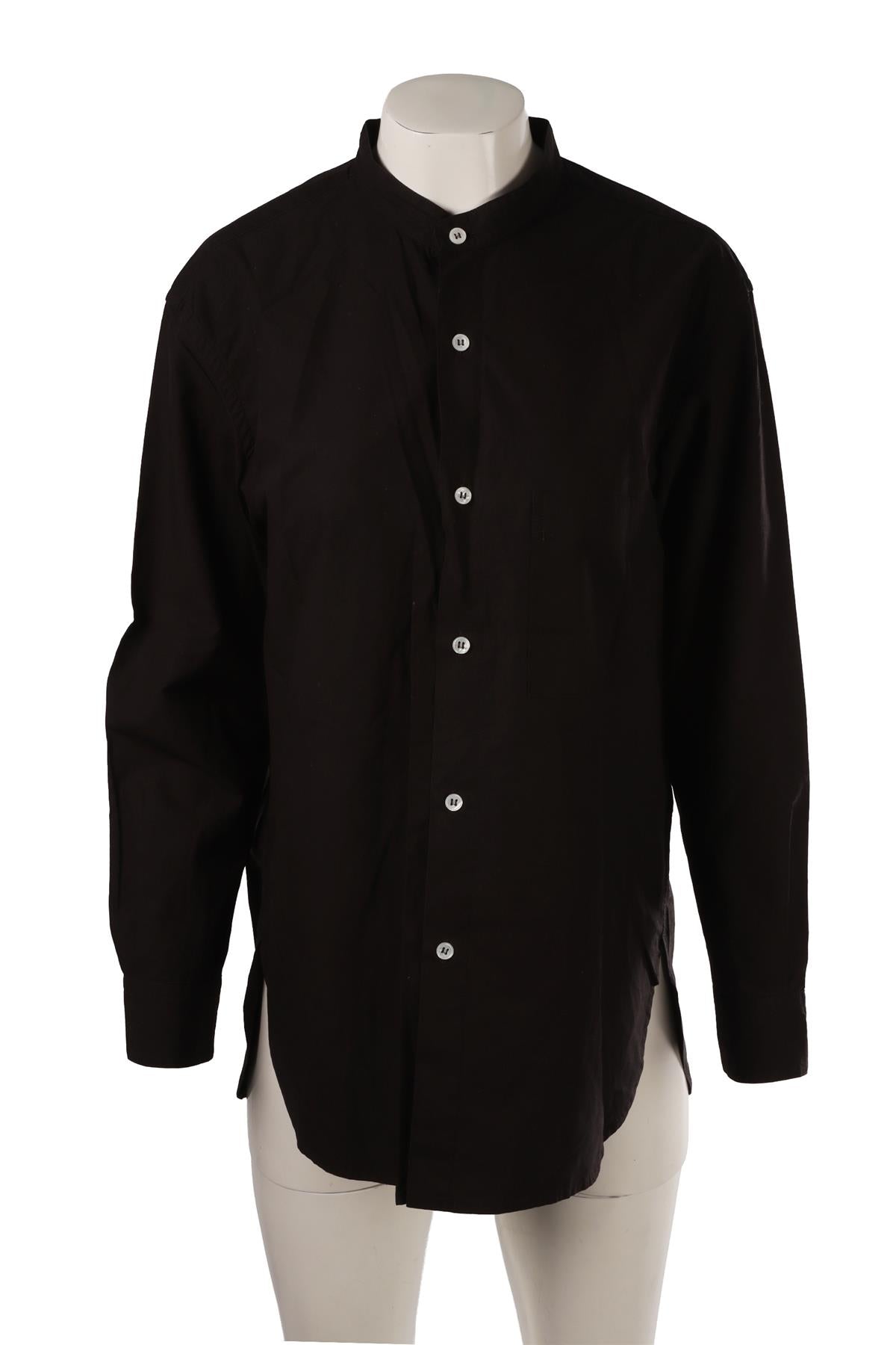 BLACK COTTON SHIRT