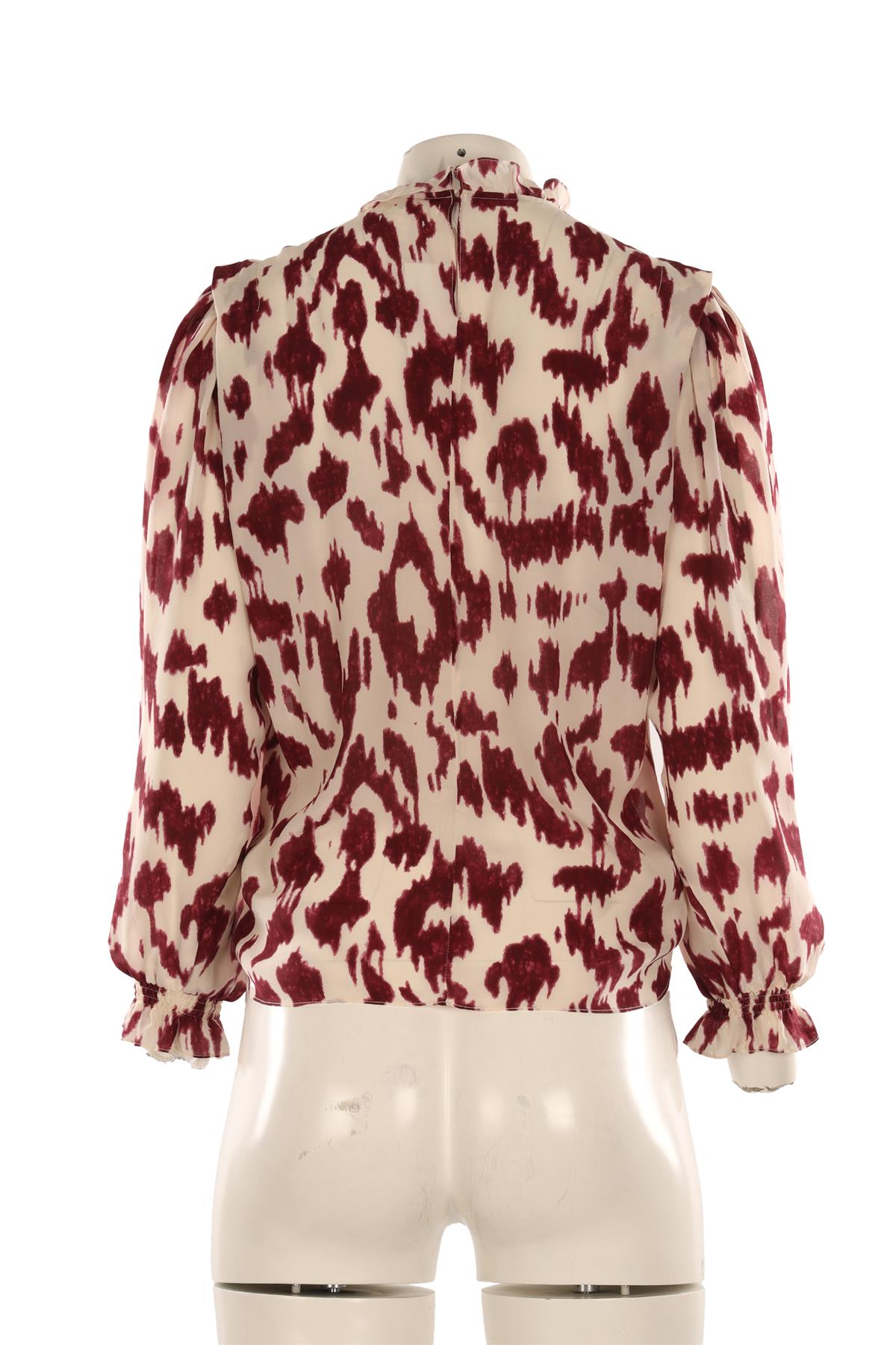 ISABEL MARANT ÉTOILE PURPLE SILK SHIRT FR 34 UK 6