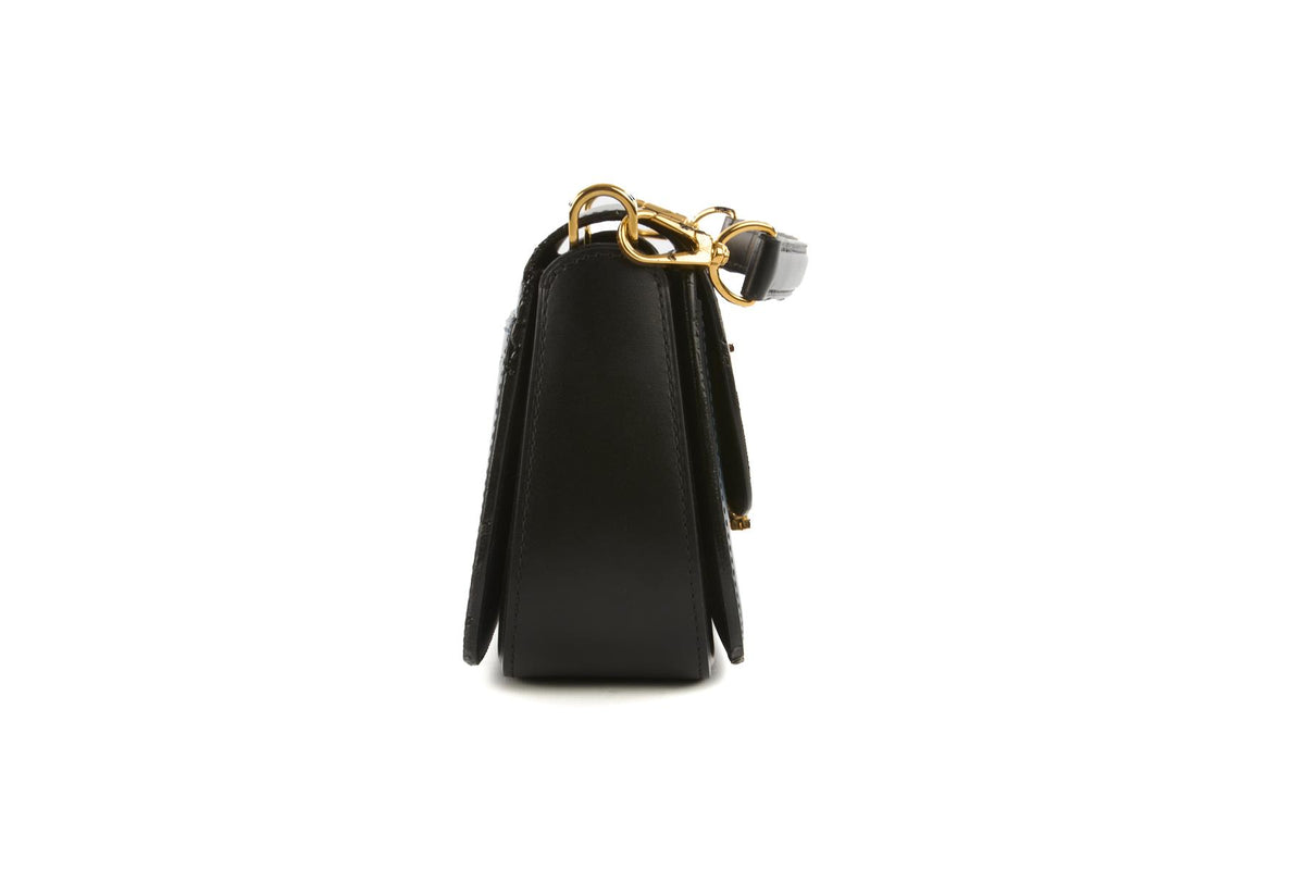 LOUIS VUITTON NAVY 2013 VIVIENNE LEATHER TOTE BAG