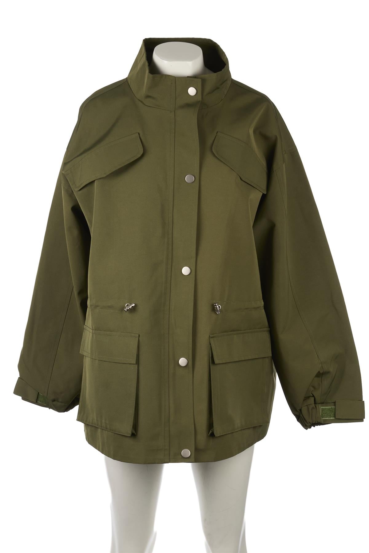 MEOTINE GREEN TRACEY SHELL JACKET XSMALL