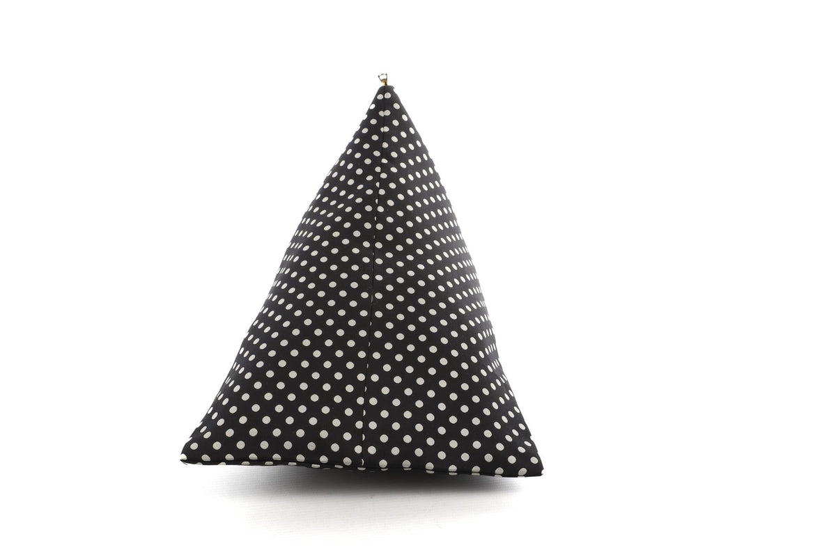 ONE/OF by Patricia Voto Black Satin Clutch