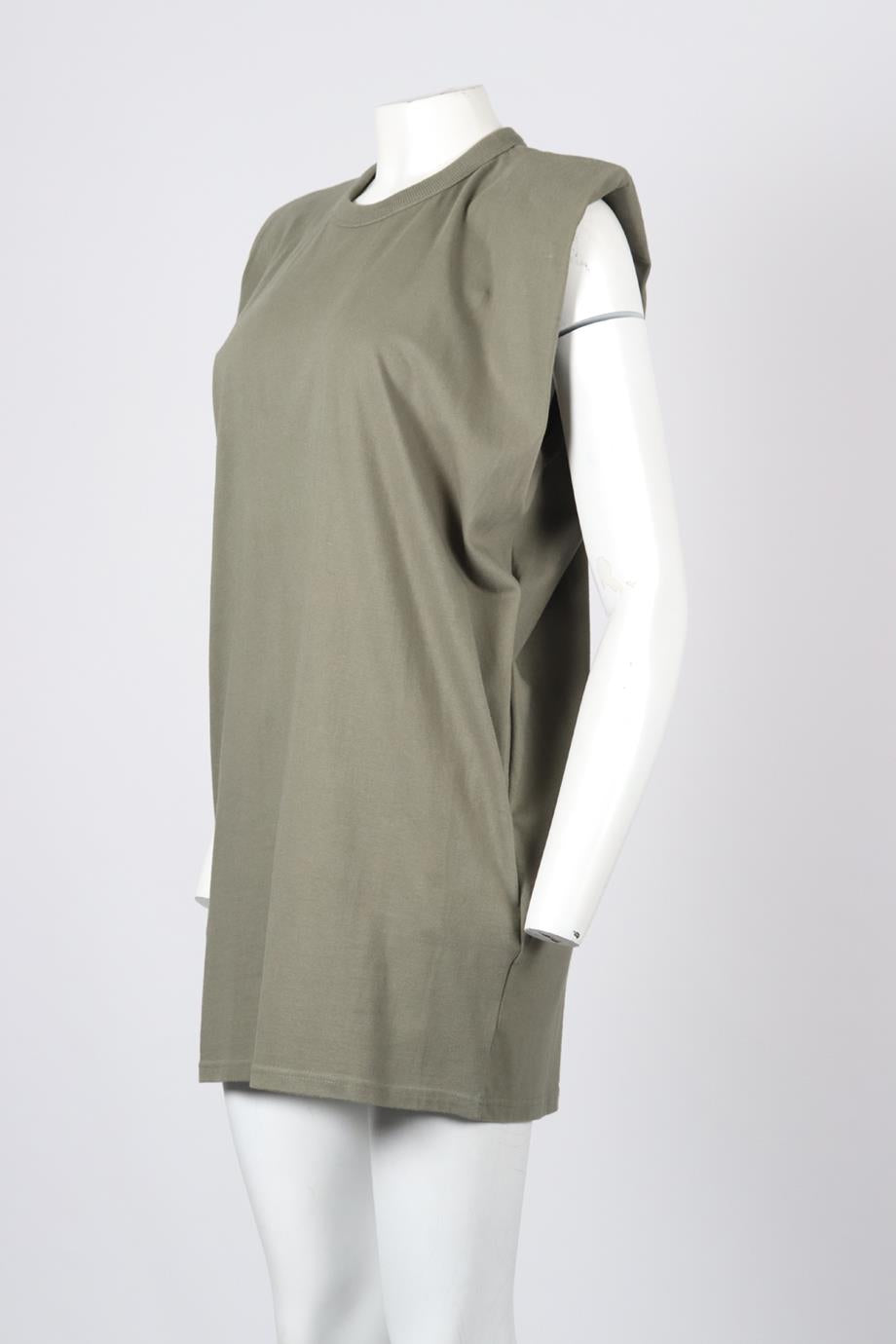 THE FRANKIE SHOP COTTON MINI DRESS SMALL