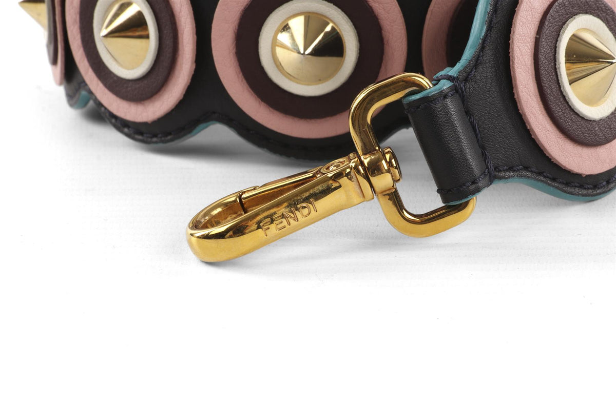 FENDI MULTI LEATHER BAG STRAP