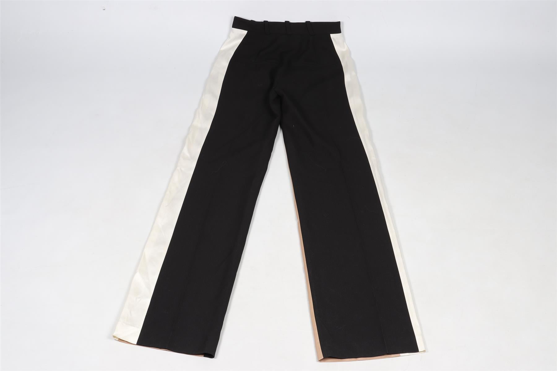 PALLAS BLACK STRAIGHT LEG PANTS FR 34 UK 6