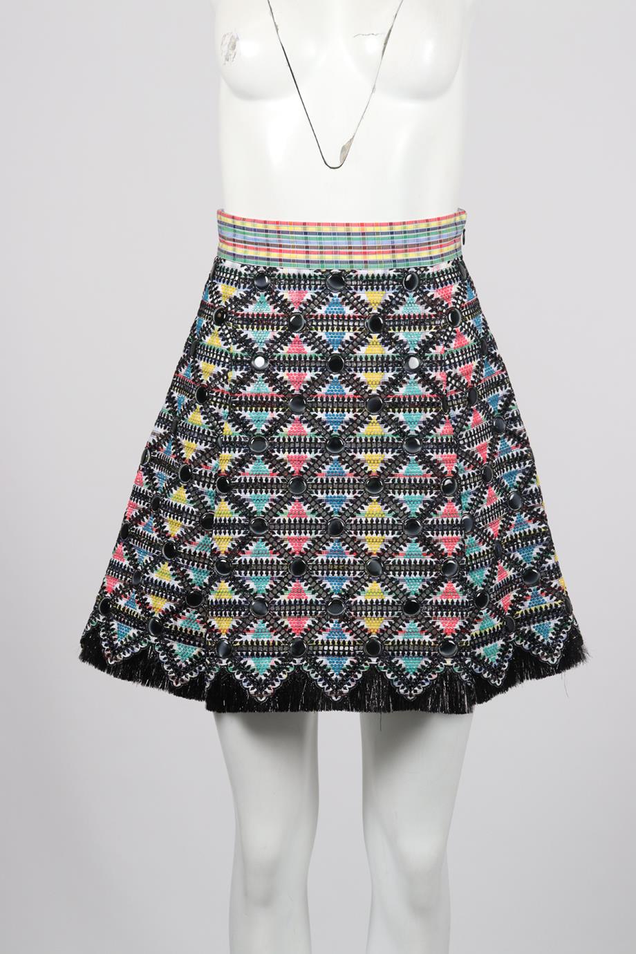 MARCO DE VINCENZO COTTON MINI SKIRT IT 40 UK 8