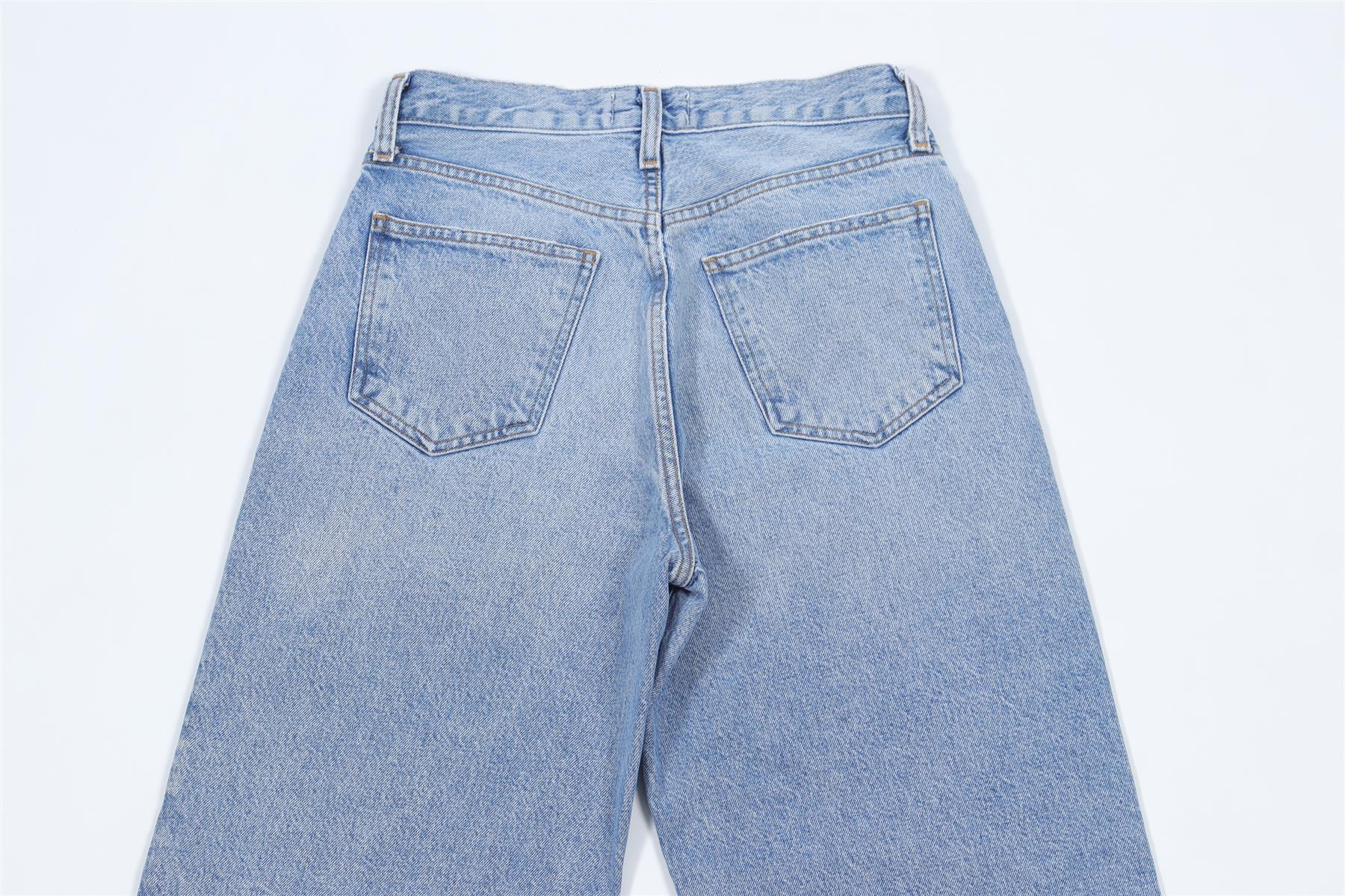 AGOLDE BLUE DENIM JEANS W24 UK 6