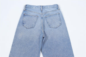 AGOLDE BLUE DENIM JEANS W24 UK 6