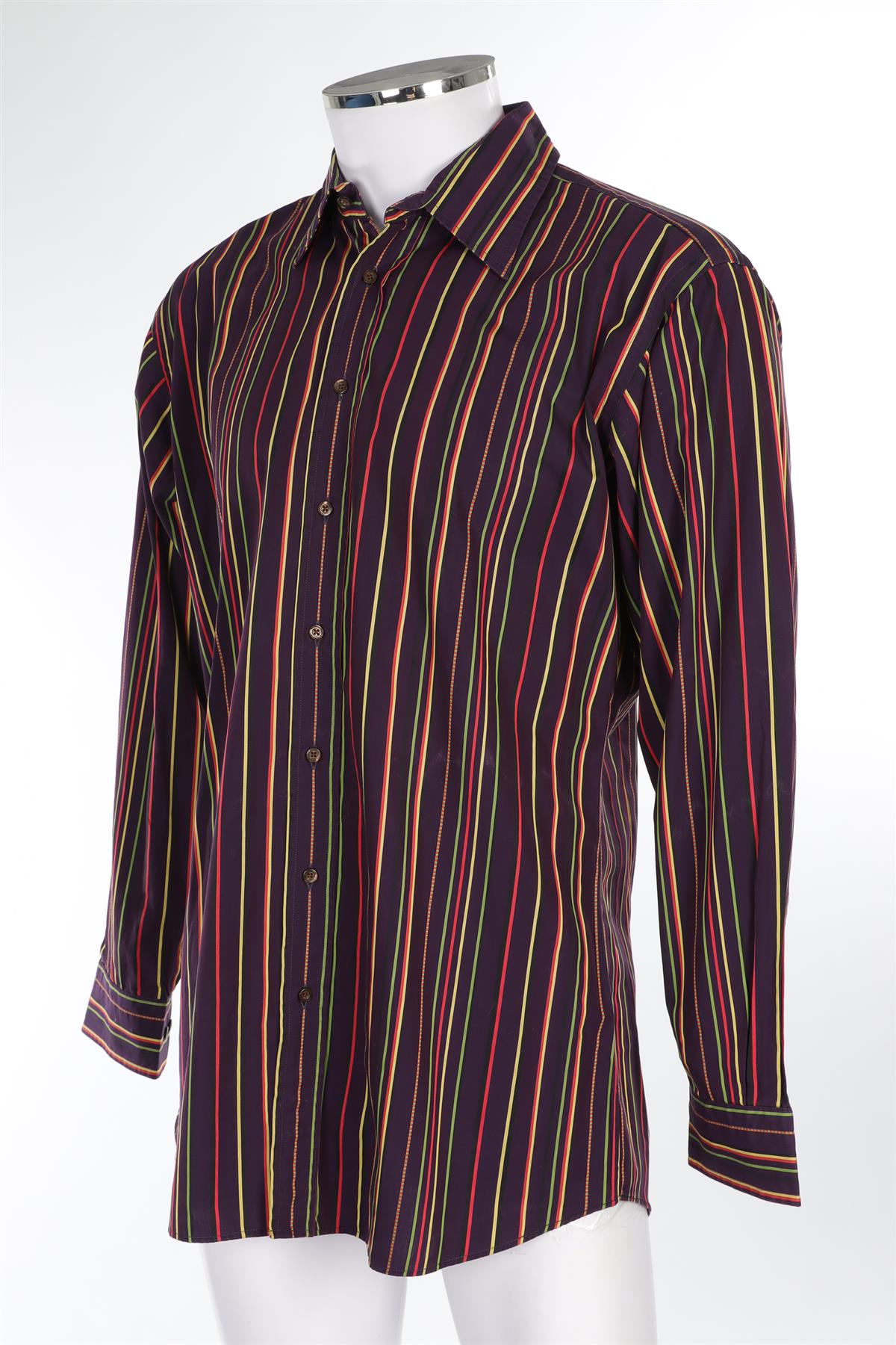ETRO MULTI MEN'S COTTON SHIRT UK/US 42