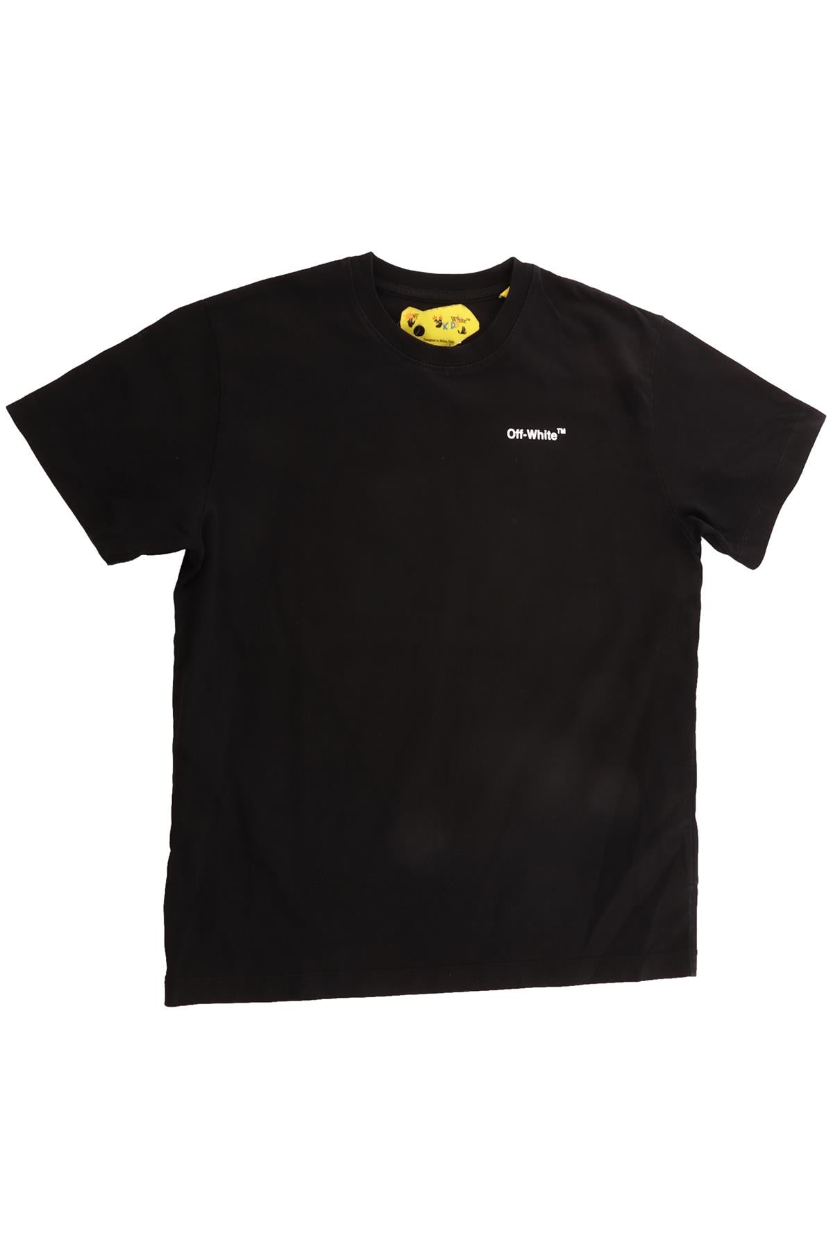OFF-WHITE BLACK KIDS BOYS T-SHIRT 10 YEARS