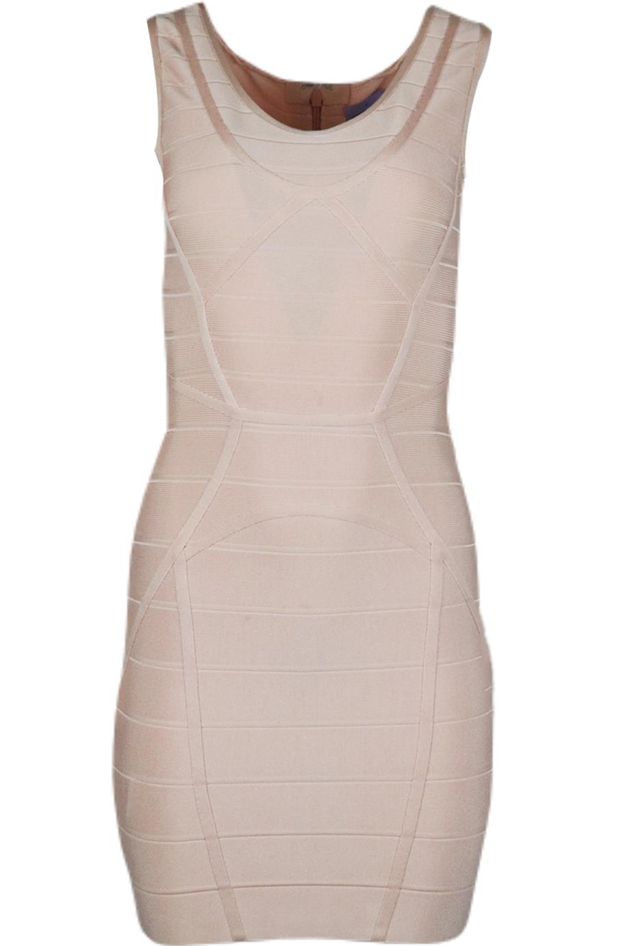 HERVE LEGER BANDAGE MINI DRESS SMALL