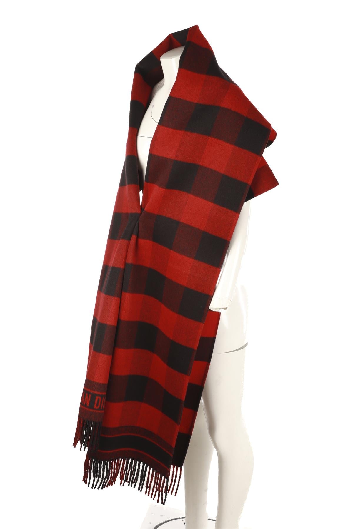 CHRISTIAN DIOR RED 2019 WOOL JACKET SMALL