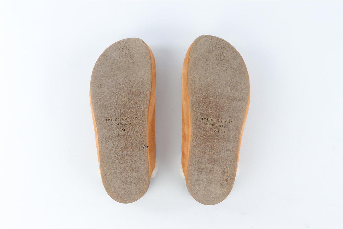 JENNA KAYNE TAN SUEDE MULES EU 39 UK 6 US 9