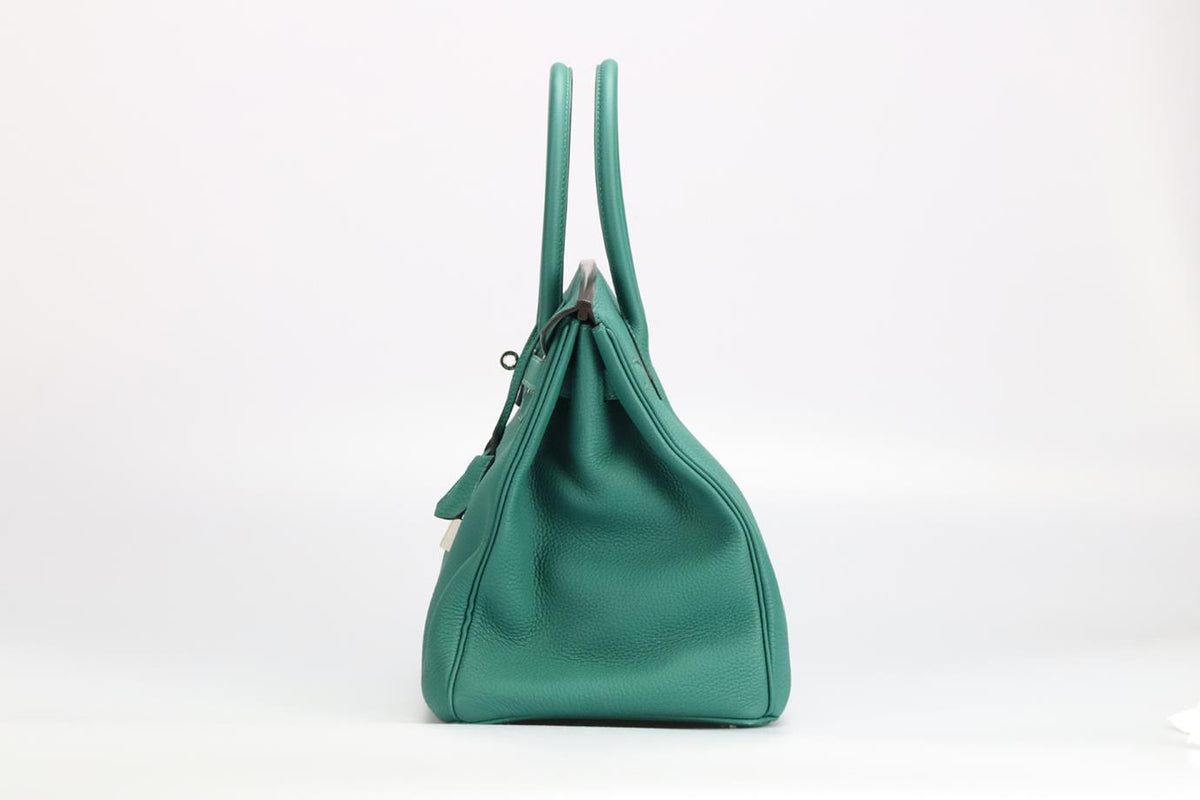 HERMÈS 2013 BIRKIN 35CM MAURICE LEATHER BAG