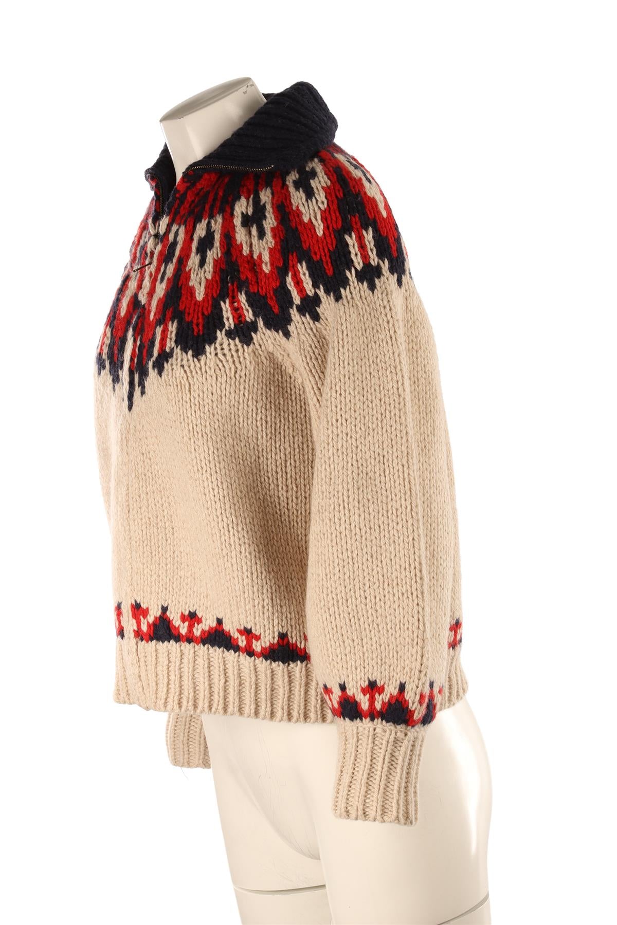 THE GREAT MULTI WOOL CARDIGAN SMALL