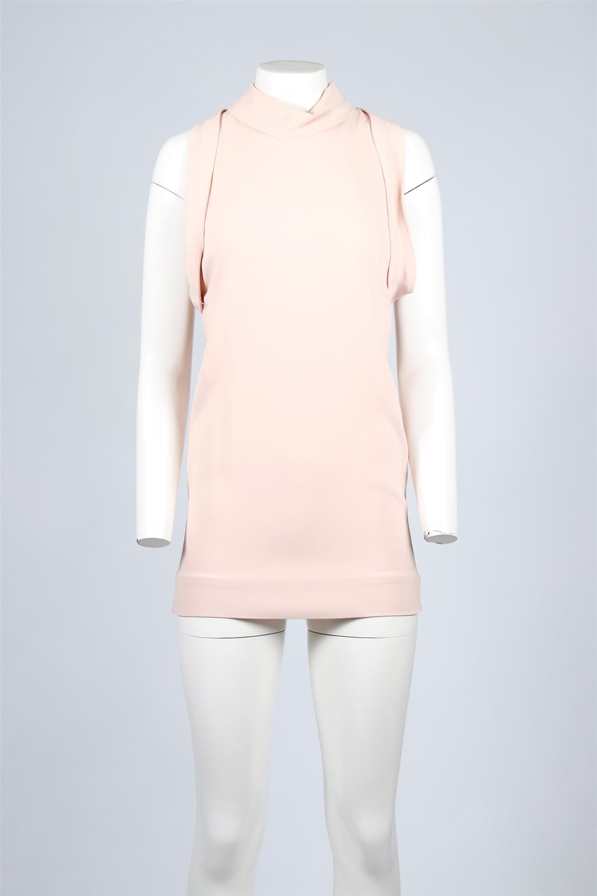 STELLA MCCARTNEY PINK CREPE MINI DRESS IT 36 UK 4