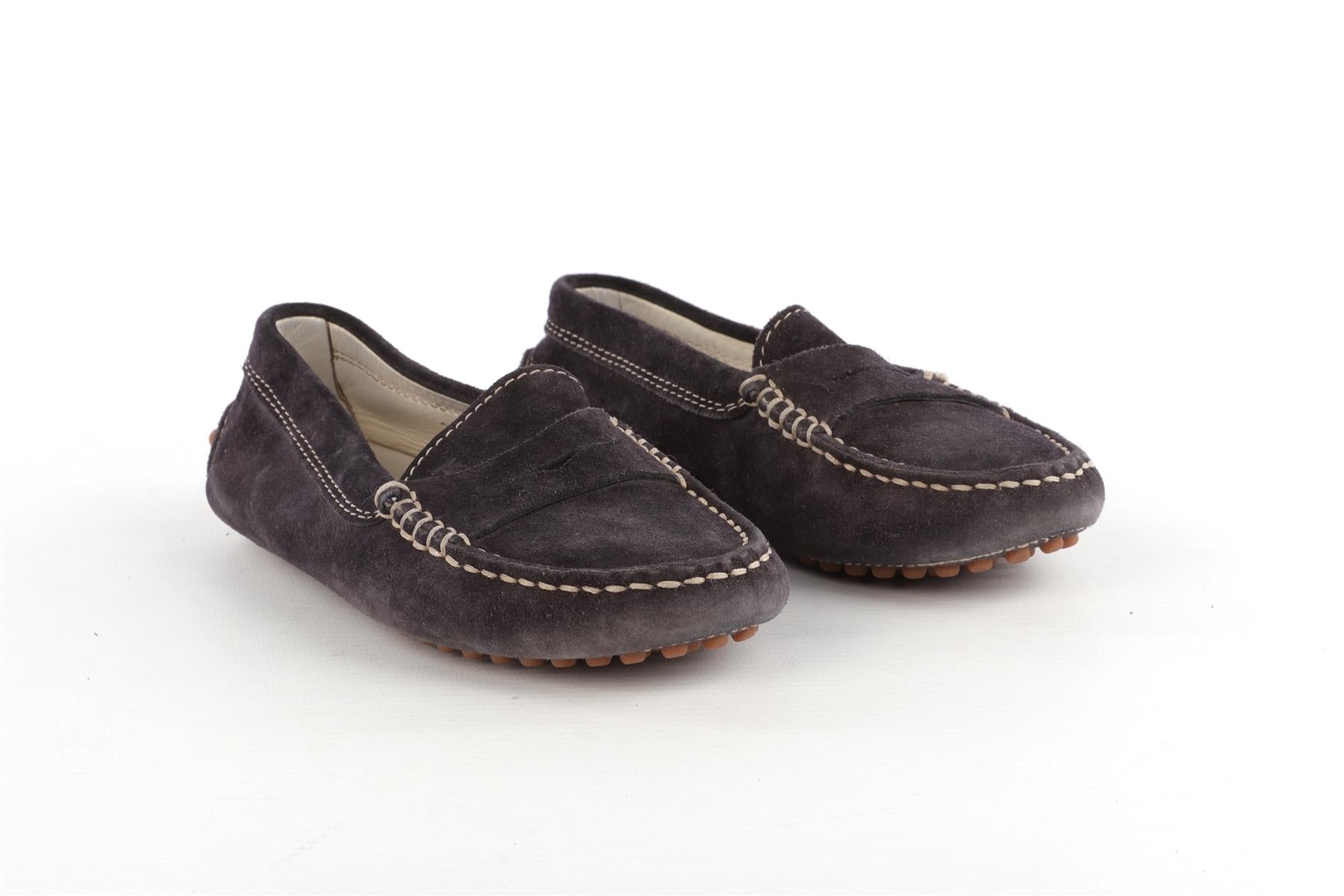 TODDS NAVY KIDS BOYS LOAFERS EU 29 UK 10.5 US 11.5