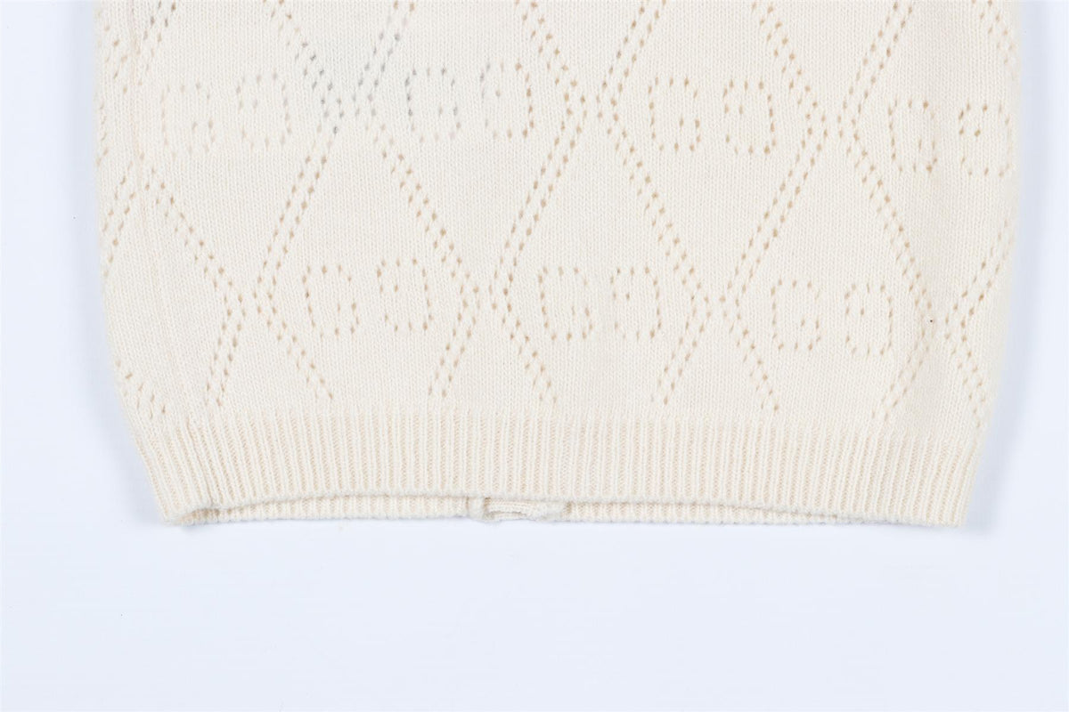 GUCCI CREAM KIDS GIRLS CARDIGAN 36 MONTHS