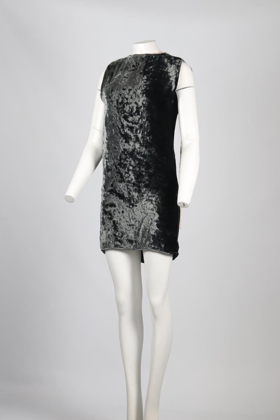 ACNE STUDIOS VELVET MINI DRESS EU 34 UK 6