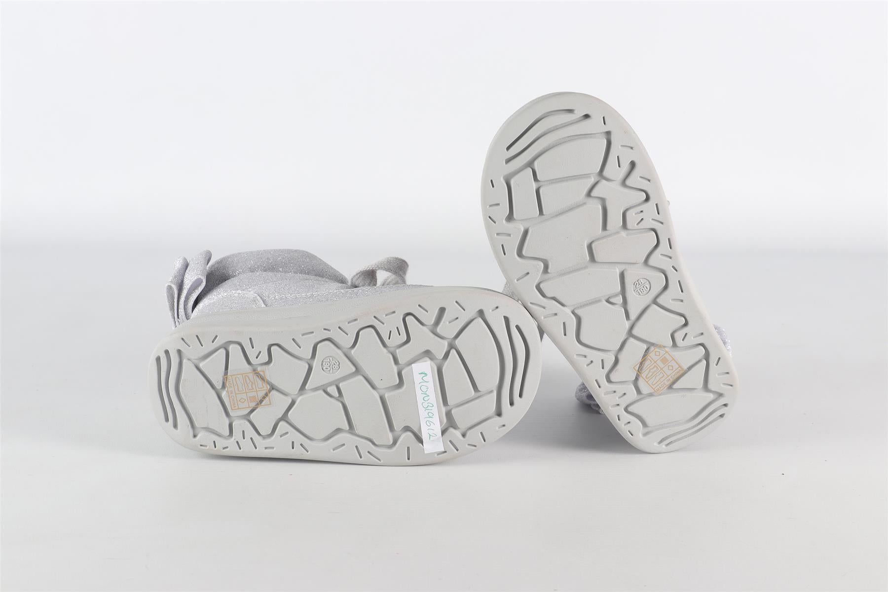 MONNALISA SILVER KIDS GIRLS BOOTS EU 28 UK 10 US 11