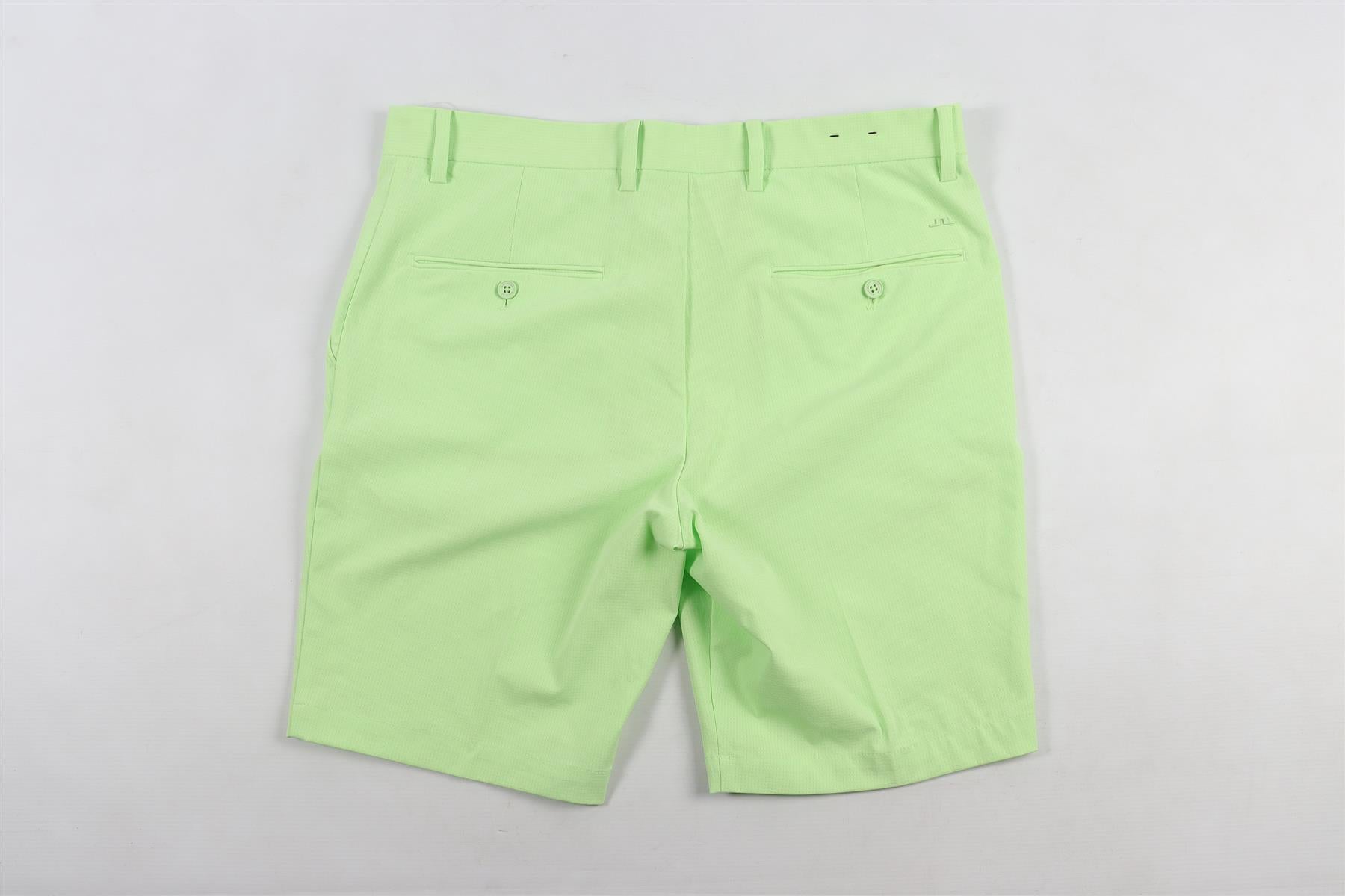 J LINDEBERG GREEN MEN'S JERSEY SHORTS UK 34