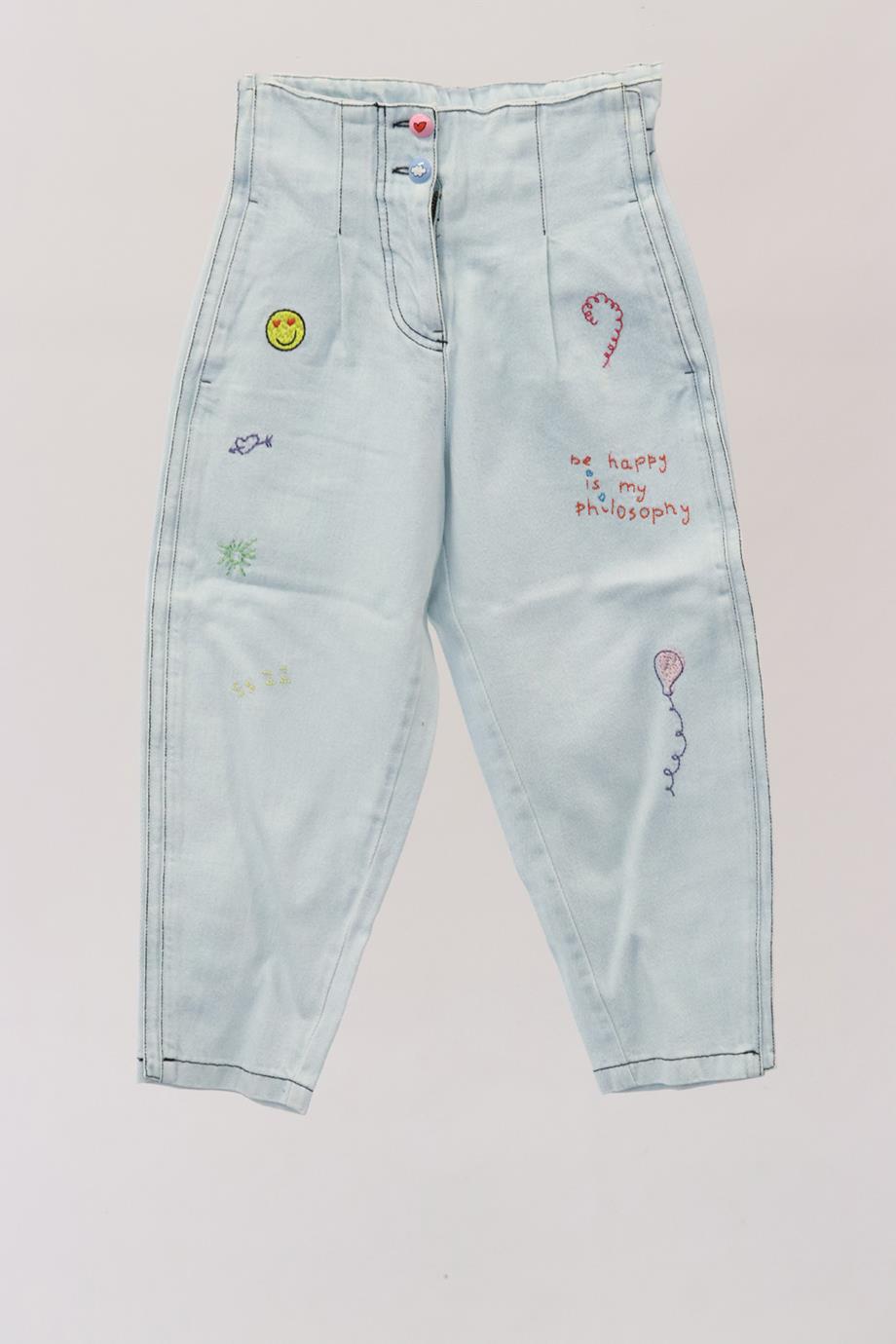 PHILOSOPHY DI LORENZO SERAFINI KIDS GIRLS JEANS 8-12 YEARS