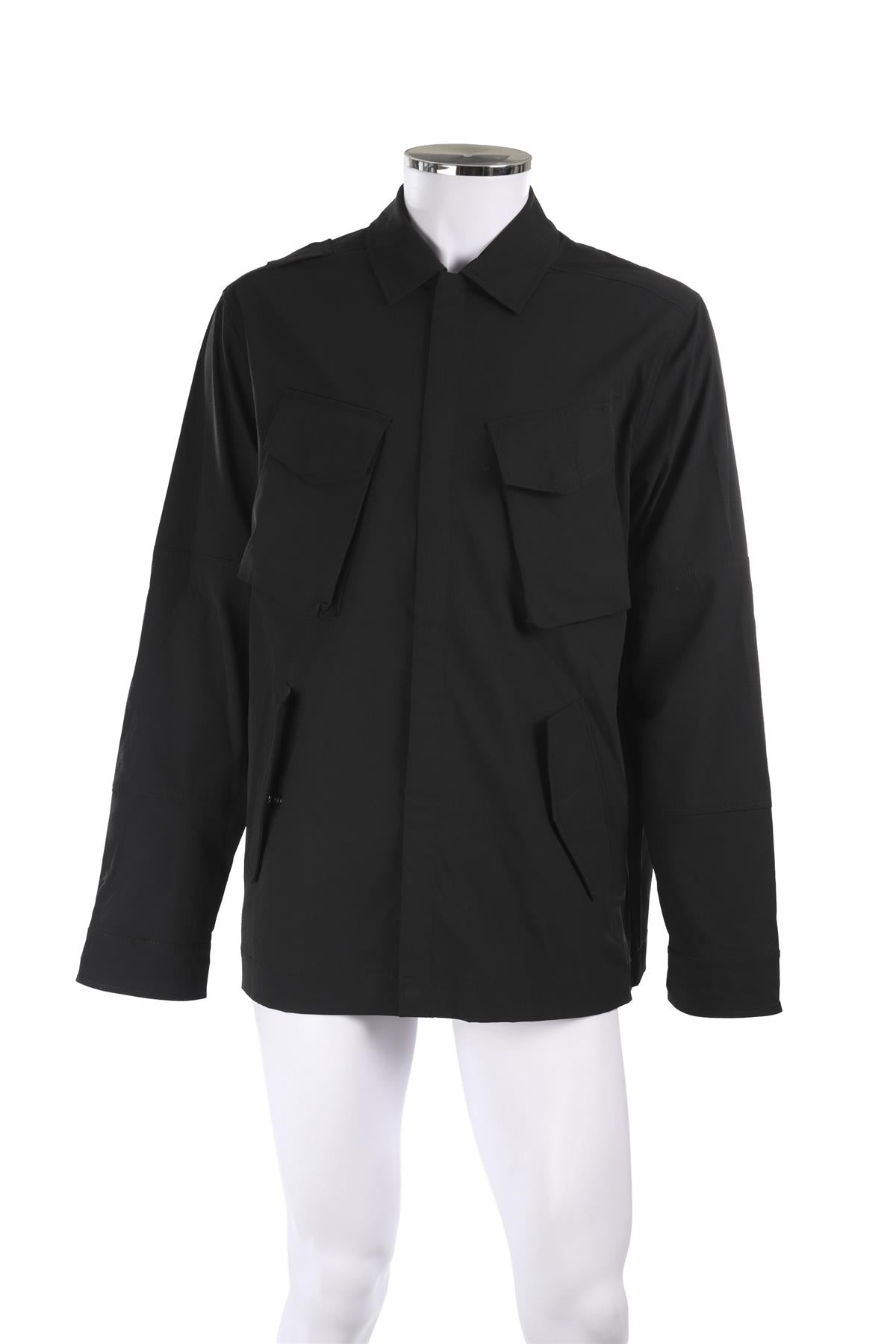 MA.STRUM BLACK NYLON JACKET XLARGE